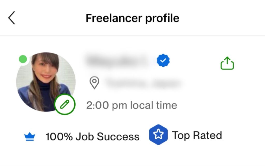 Top Rated(優良認定)称号を獲得!